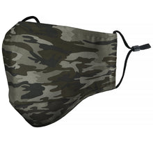 CARDI Kids "Camo" Green Face Mask