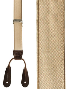 Cardi "French Satin" Khaki Suspenders