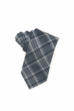 Cardi Grey Madison Plaid Necktie