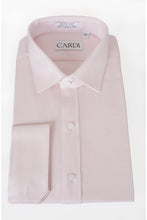 Cardi "Jamison" Pink Twill Spread Collar Dress Shirt