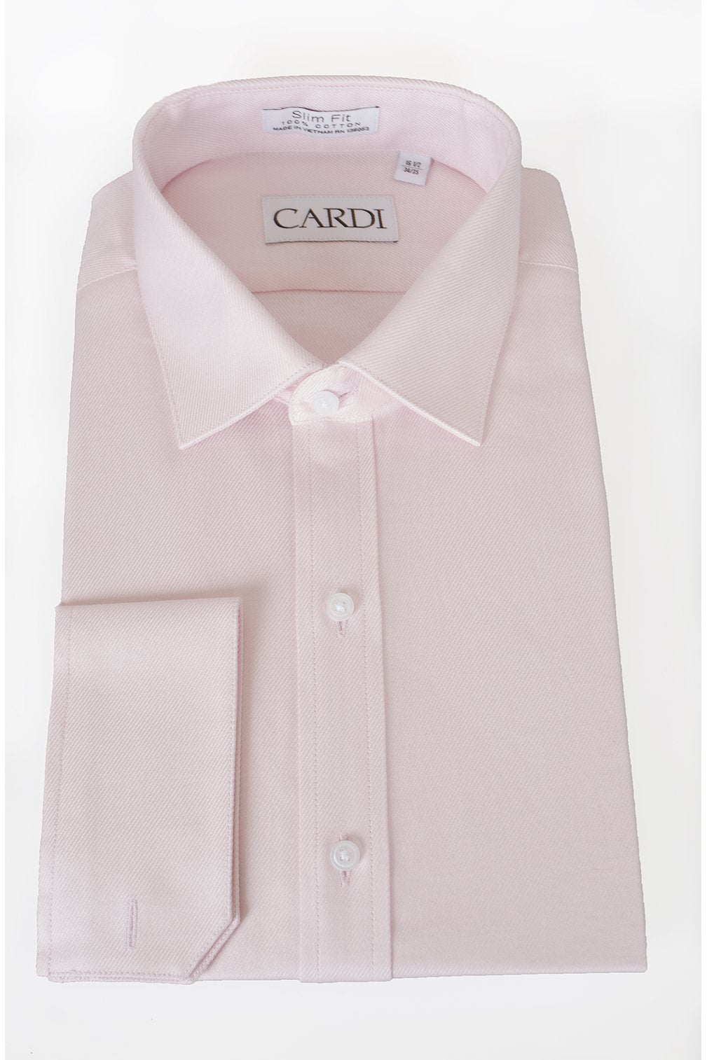 Jamison Pink Twill Spread Collar Dress Shirt Jamison Pink Twill Spread Collar Dress Shirt