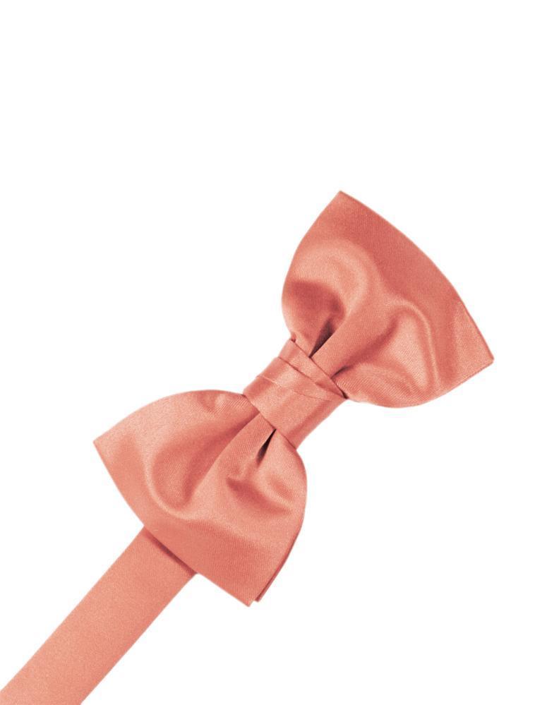 Coral Reef Luxury Satin Bow Tie