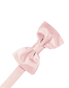 Pink Luxury Satin Bow Tie