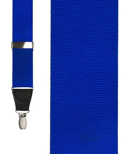 Cardi "Royal Blue Grosgraine Ribbon" Suspenders