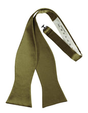 Cardi Self Tie Fern Luxury Satin Bow Tie