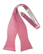 Cardi Self Tie Rose Petal Luxury Satin Bow Tie