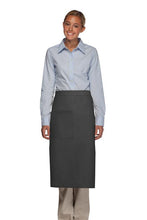 Cardi / DayStar Charcoal Full Bistro Apron (1 Pocket)