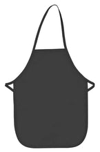 Cardi / DayStar Charcoal Kid's XL Bib Apron (No Pockets)