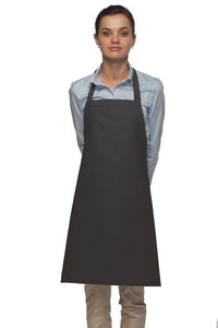 Cardi / DayStar Charcoal Deluxe Bib Adjustable Apron (No Pockets)