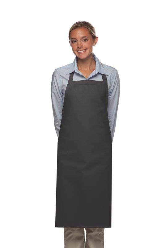 Cardi / DayStar Charcoal Deluxe Butcher Adjustable Apron (No Pockets)