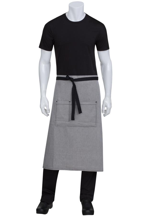 Chef Works Black Portland Bistro Apron
