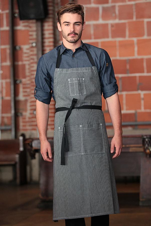 Chef Works Brio Chef's Bib Apron Tabliers Homme (lot de 1 Chef Works Brio Chef's Bib Apron Tabliers Homme (lot de 1