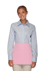 Cardi / DayStar Pink Rounded Waist Apron (6 Pockets)