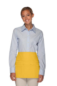 Cardi / DayStar Yellow Rounded Waist Apron (6 Pockets)