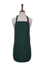 Cardi / DayStar Hunter Green Breakaway Neck Kids Bib Adjustable Apron (2 Pockets)