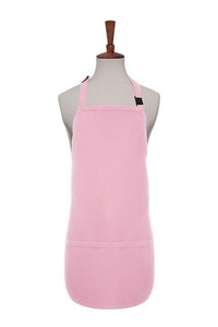 Cardi / DayStar Pink Breakaway Neck Kids Bib Adjustable Apron (2 Pockets)