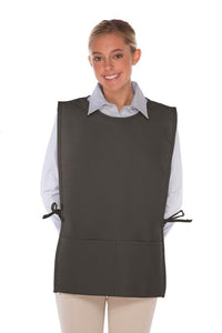 Cardi / DayStar Charcoal Squared Cobbler With Rounded Neck Apron (2 Pockets)