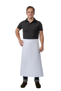 Cardi / DayStar White Bistro Apron (No Pockets)