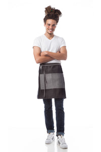 DayStar Black & Grey American Denim Basics Half Bistro Apron