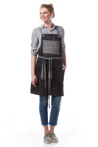 DayStar Black & Grey American Denim Series Criss Cross Apron