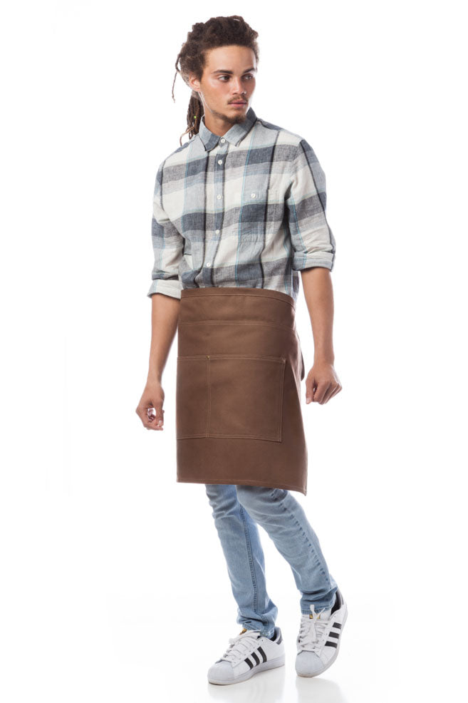 DayStar Chestnut Woodland Canvas Series Half Bistro Apron