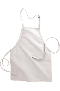 Edwards White Bib Adjustable Apron (No Pockets)