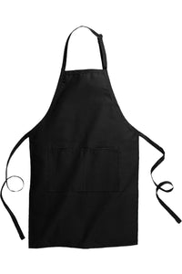 Edwards Black Butcher Apron (2 Pockets)