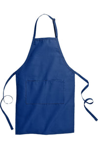 Edwards Royal Blue Butcher Apron (2 Pockets)