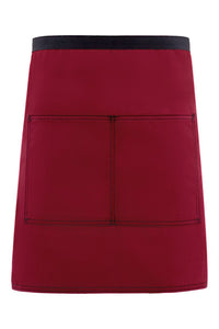 Fame Burgundy City Market Everyday Half Bistro Apron