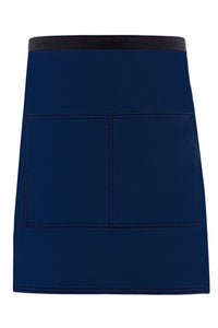 Fame Navy City Market Everyday Half Bistro Apron