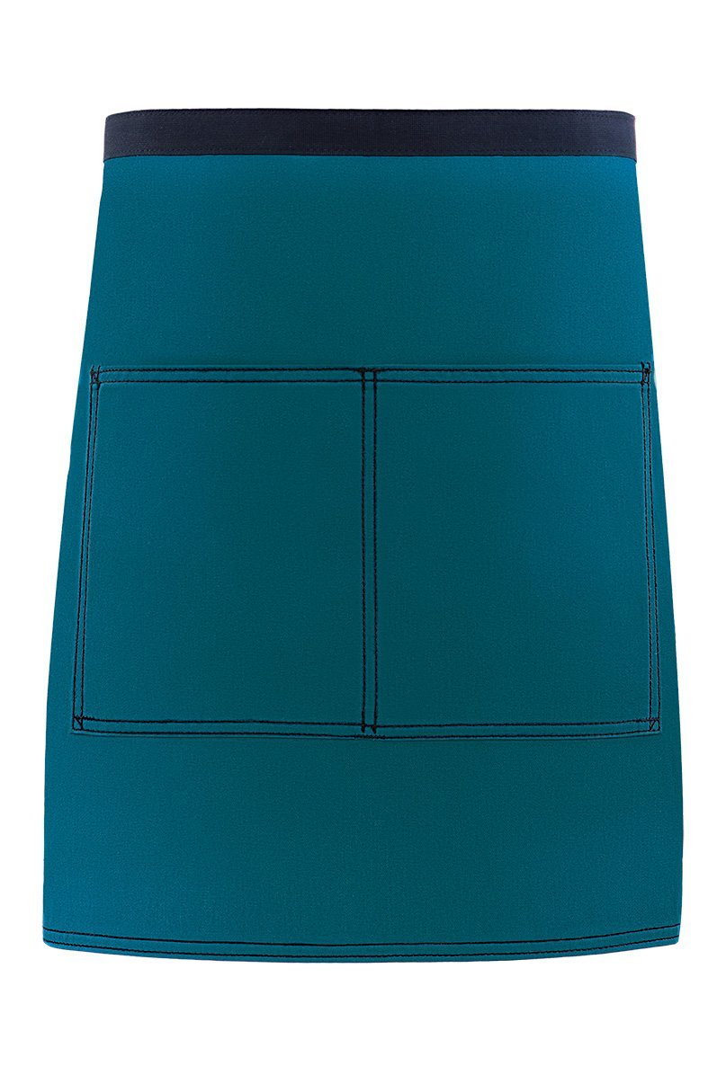 Fame Teal City Market Everyday Half Bistro Apron