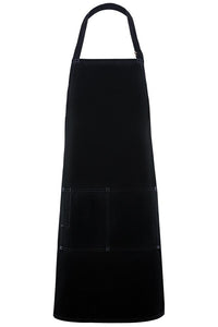 Fame Black City Market Everyday Long Bib Apron