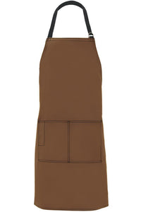 Fame Mocha City Market Everyday Long Bib Apron