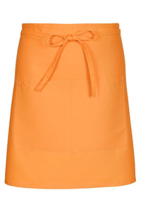 Fame Mango Half Bistro Apron (2 Patch Pockets)