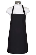 Fame Black Cover Up Bib Adjustable Apron (No Pockets)