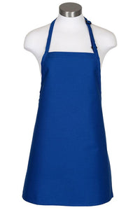 Fame Royal Blue Cover Up Bib Adjustable Apron (No Pockets)