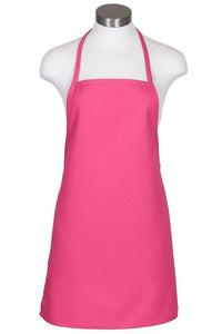 Fame Raspberry Cover Up Bib Apron (No Pockets)