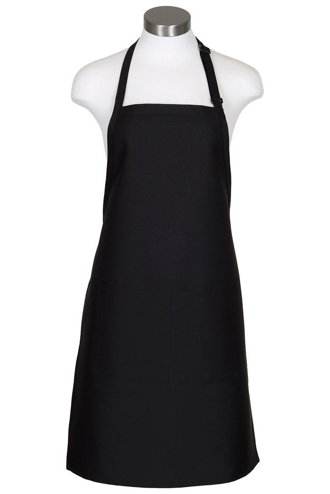 Fame (A Delta Plus Group Company) Bib Apron, 3-Pocket, F10RB, Pre-Wash...