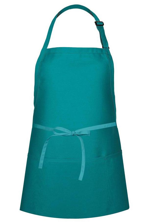 Fame Viridian Bib Adjustable Apron (3 Pockets)