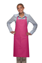 Cardi / DayStar Hot Pink Deluxe Butcher Adjustable Apron (1 Pocket)