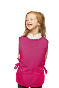 Cardi / DayStar Hot Pink Kid's Cobbler Apron (2 Pockets)