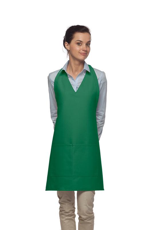 Cardi / DayStar Kelly Deluxe V-Neck Tuxedo Apron (2 Pockets)