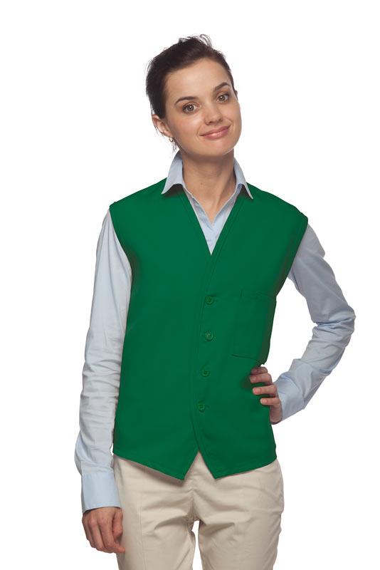 Cardi / DayStar Kelly 4-Button Unisex Vest with 1 Pocket