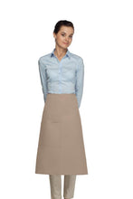 Cardi / DayStar Khaki 3/4 Bistro Apron (1 Pocket)