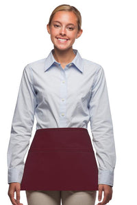 Cardi / DayStar Maroon Deluxe Waist Apron (3 Pockets)