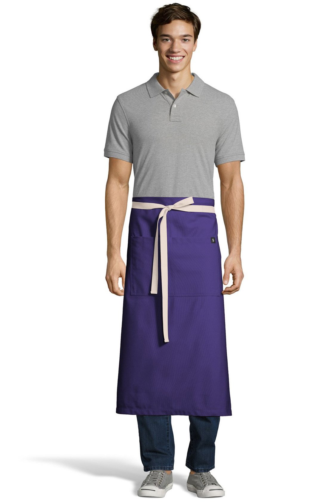 UT Black Collection Purple Marvel Bistro Apron