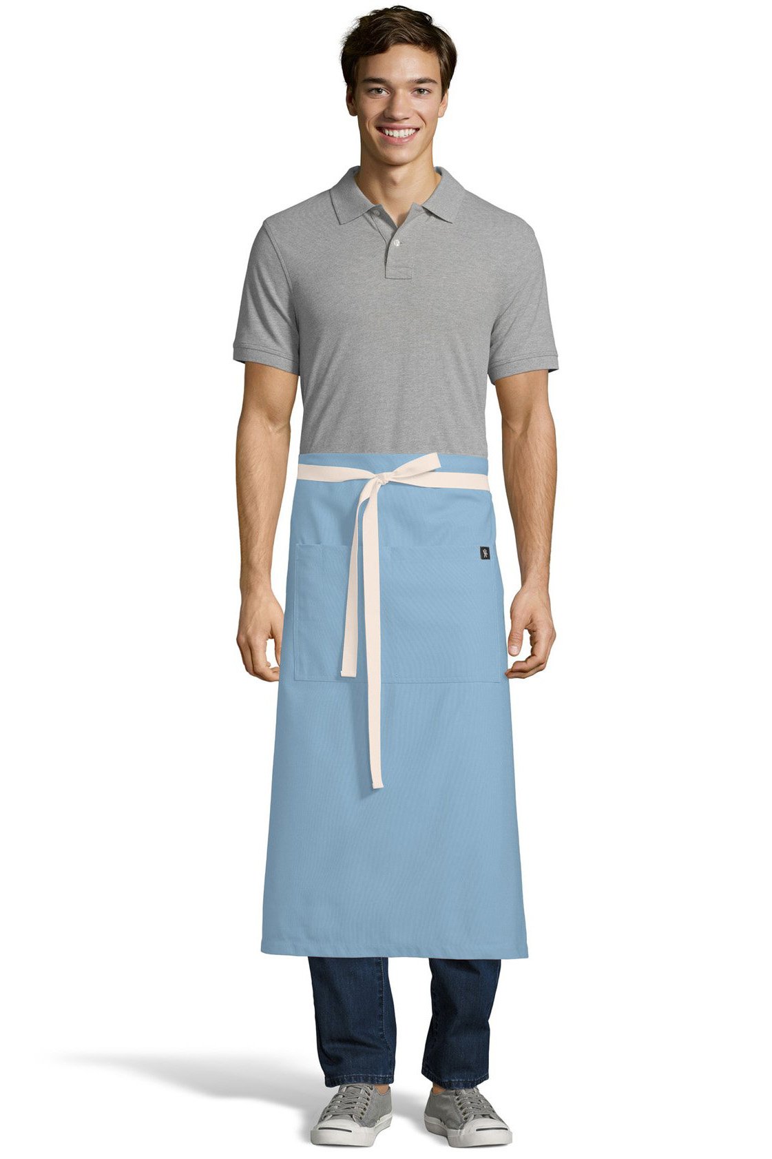 UT Black Collection Sky Blue Marvel Bistro Apron