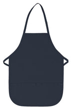 Cardi / DayStar Navy Kid's XL Bib Apron (2 Pockets)