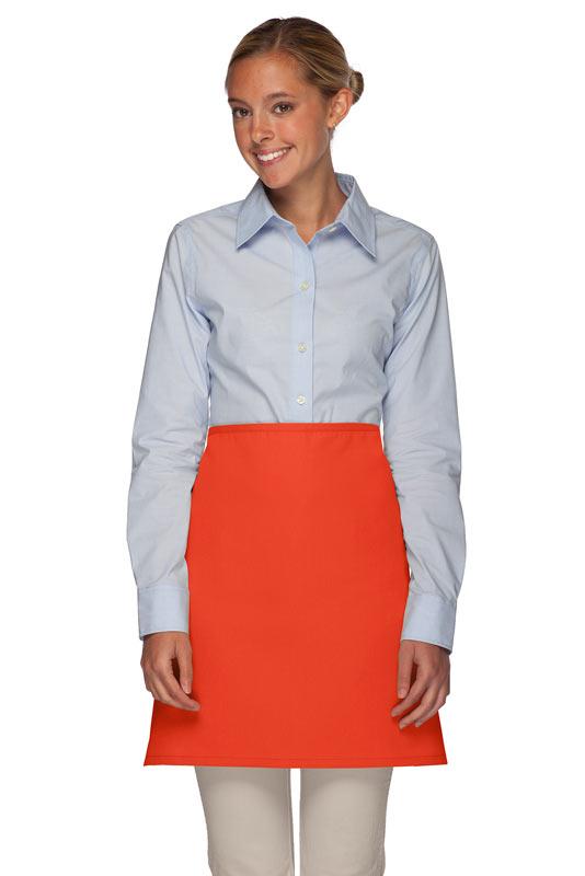 Cardi / DayStar Orange Half Bistro Apron (No Pockets)