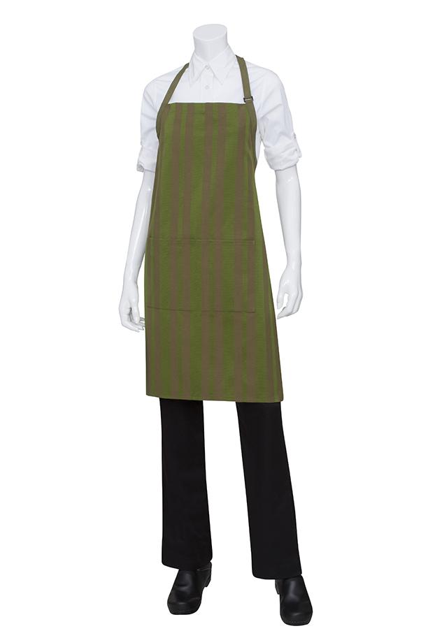 Chef Works Phoenix Green Bib Apron